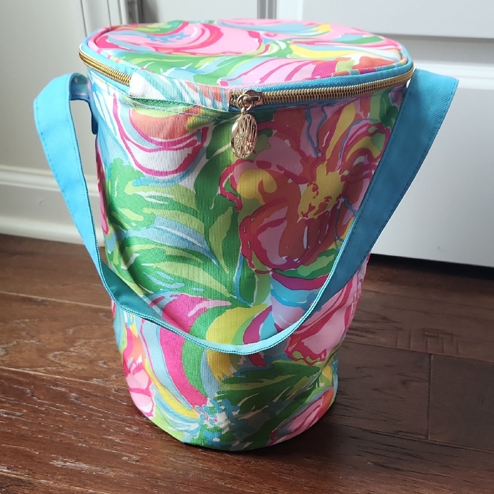 Lilly Pulitzer Colorful Floral Storage Bags - Picture 4 of 10